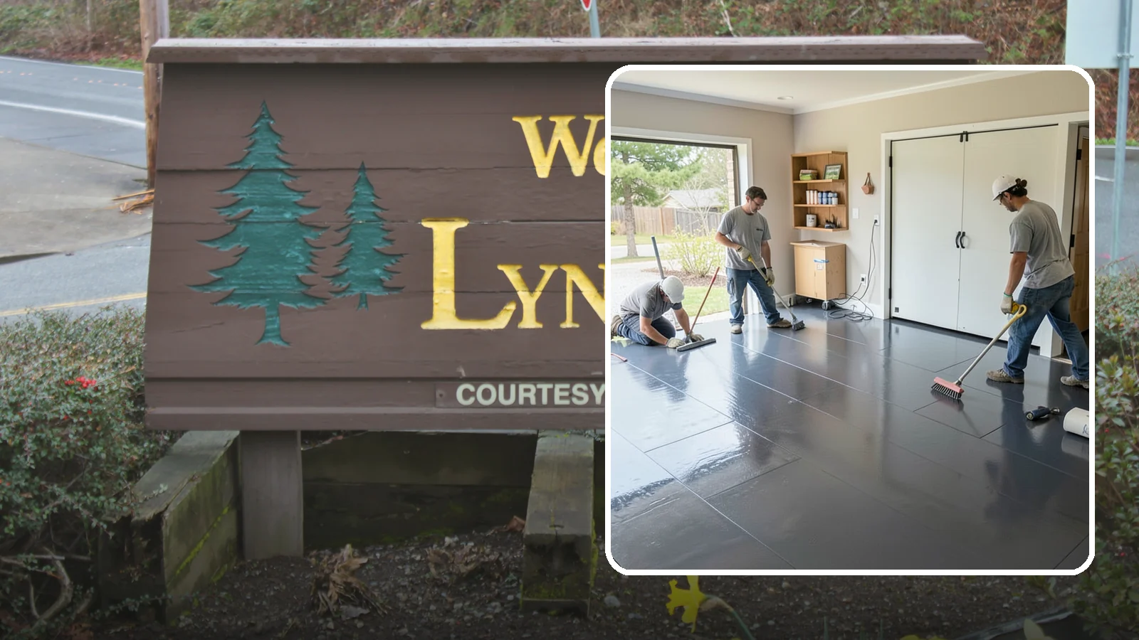 Epoxy Flooring Installation in Lynnwood, Snohomish County, WA - Seamless epoxy flooring installation that creates a tough, chemical-resistant surface for garages and utility spaces.