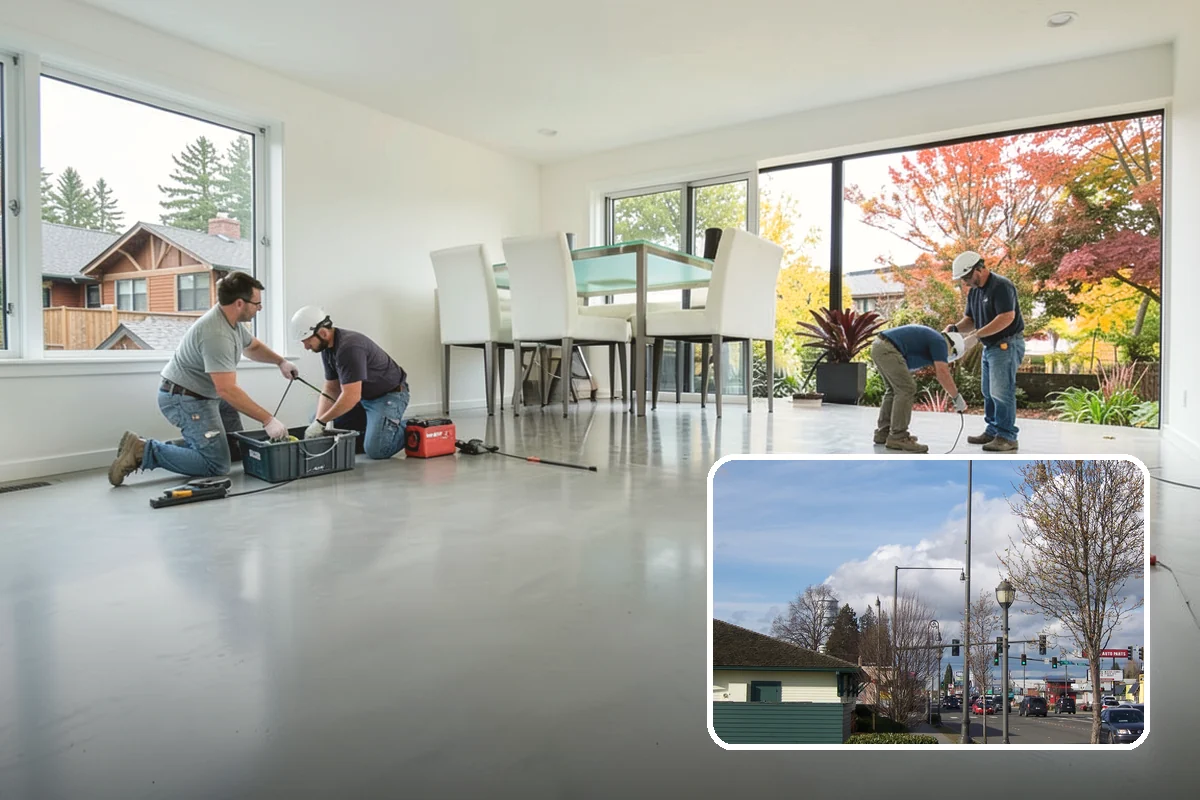Epoxy Flooring Installation in Marysville, Snohomish County, WA - Resists oil, chemicals, and abrasion