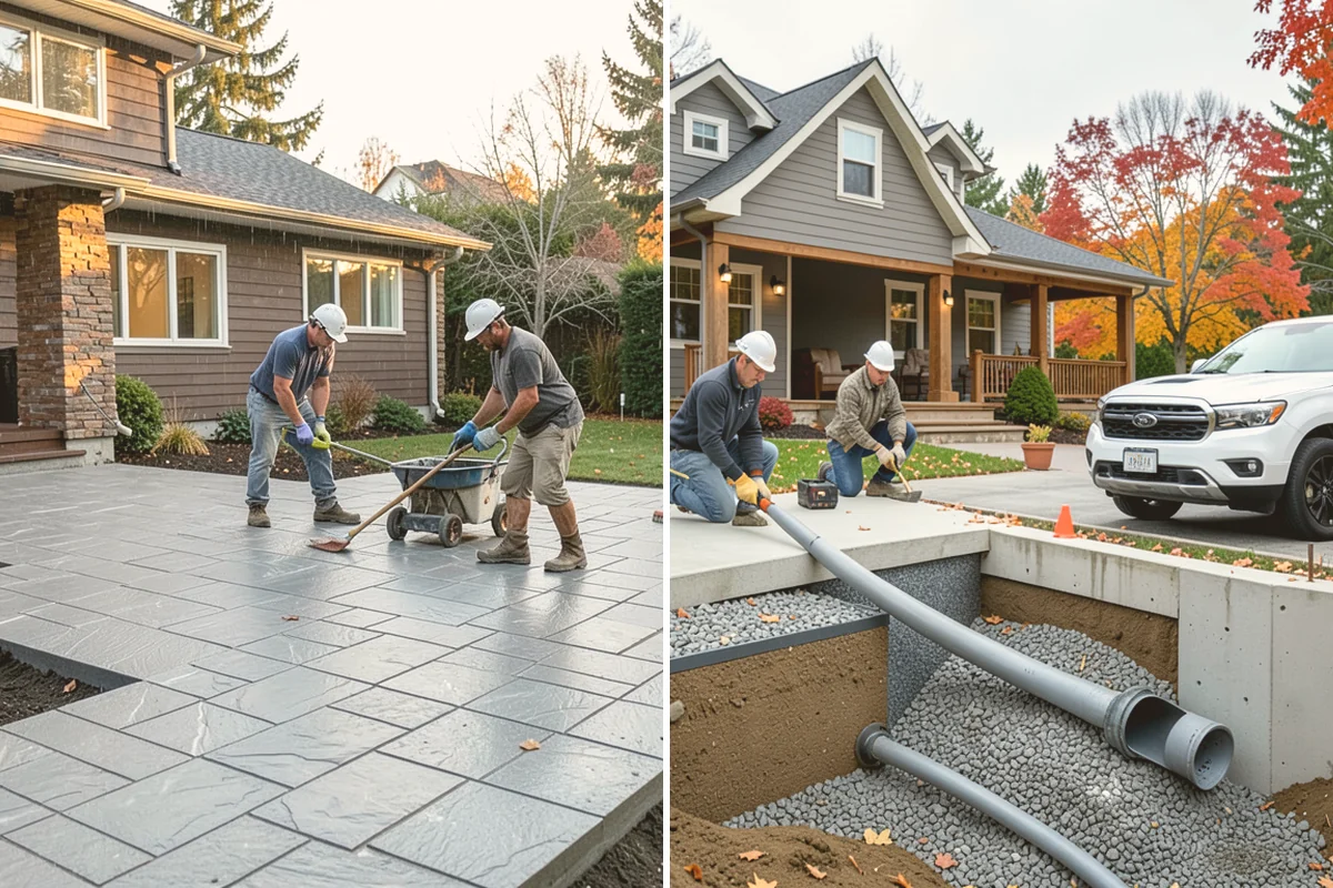 Epoxy Flooring Installation in Newcastle, King County, WA - Grind and profile the concrete slab