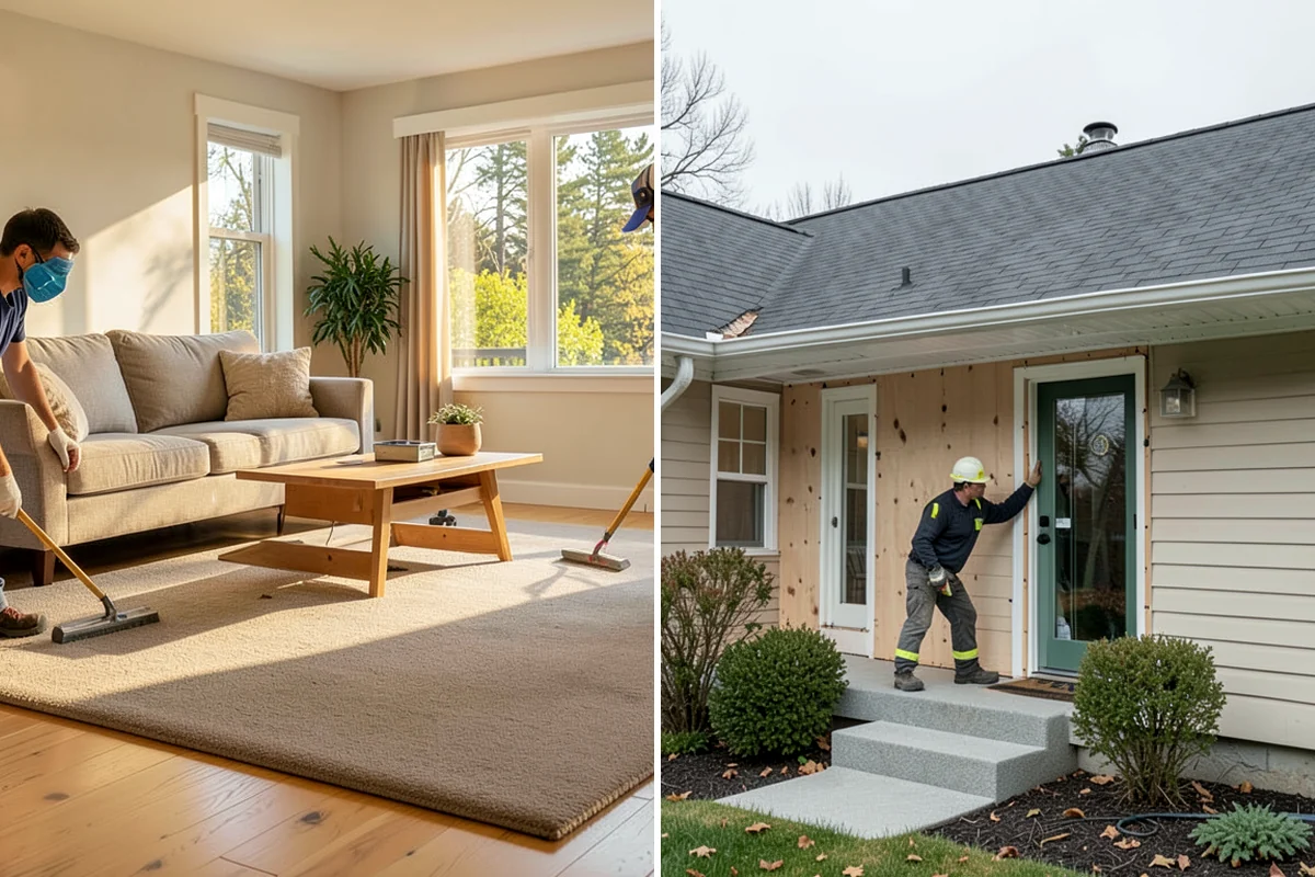 Epoxy Flooring Installation in Puyallup, Pierce County, WA - Grind and profile the concrete slab