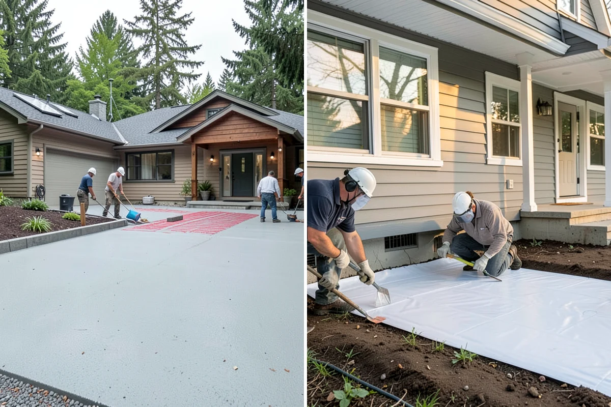 Epoxy Flooring Installation in Seattle, King County, WA - Grind and profile the concrete slab
