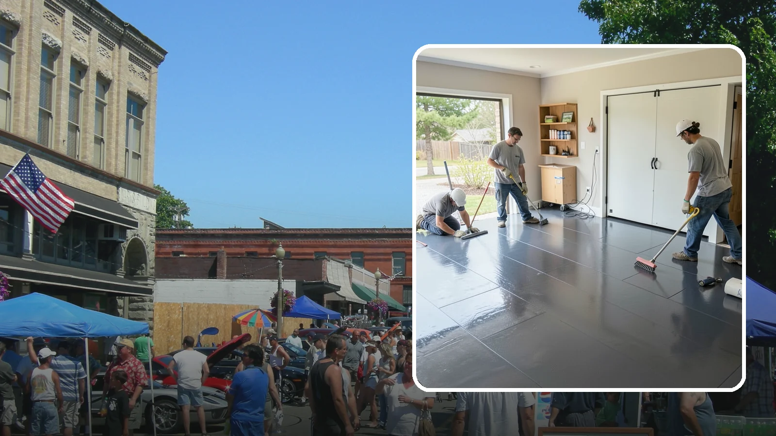 Epoxy Flooring Installation in Snohomish, Snohomish County, WA - Seamless epoxy flooring installation that creates a tough, chemical-resistant surface for garages and utility spaces.