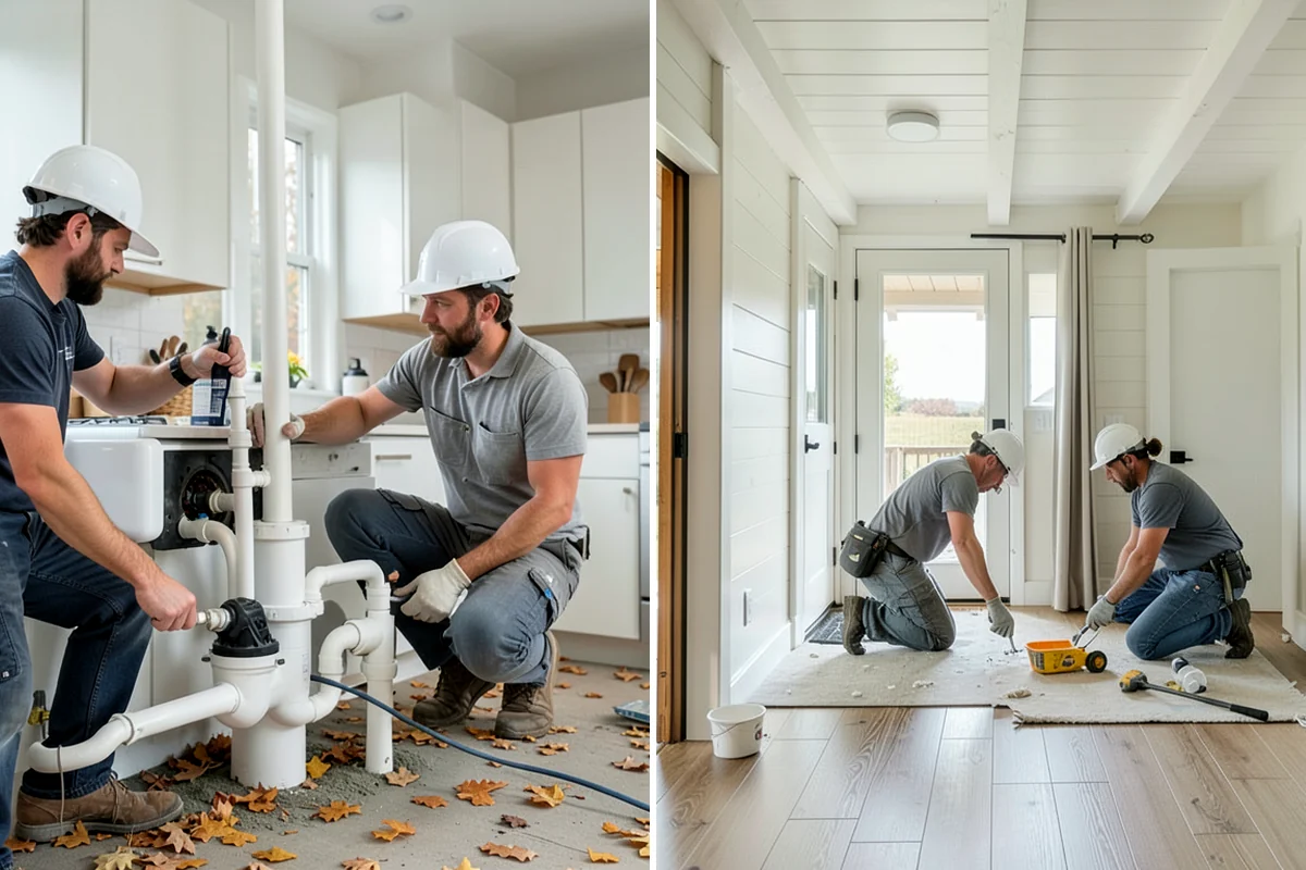 Epoxy Flooring Installation in Snoqualmie, King County, WA - Grind and profile the concrete slab