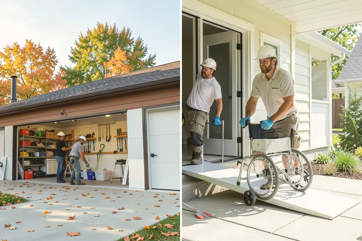 Epoxy Flooring Installation in Stanwood, Snohomish County, WA - Grind and profile the concrete slab