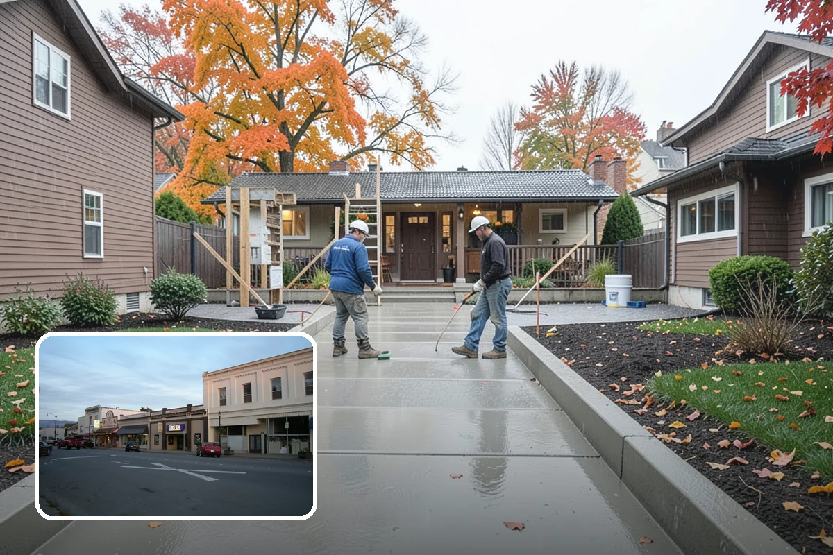 Epoxy Garage Floor in Burlington, Skagit County, WA - Seals concrete against moisture intrusion