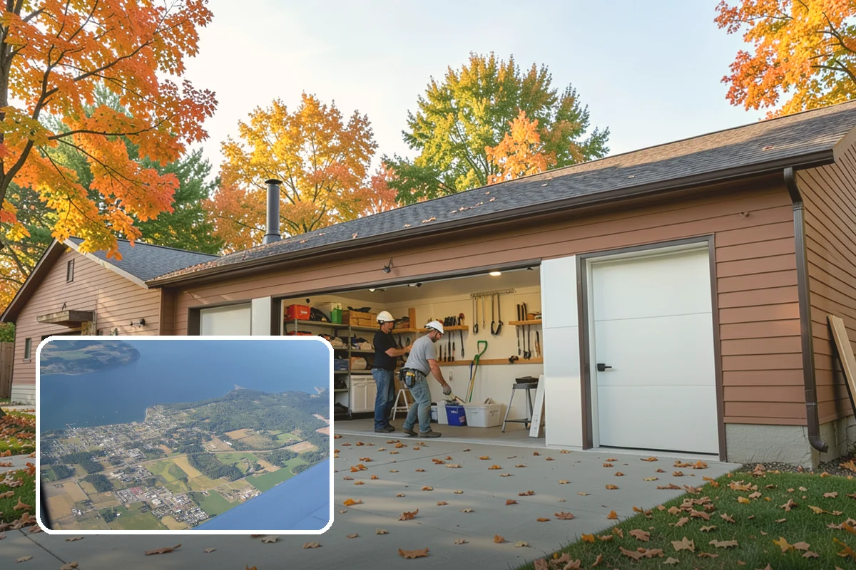 Epoxy Garage Floor in Coupeville, Island County, WA - Seals concrete against moisture intrusion