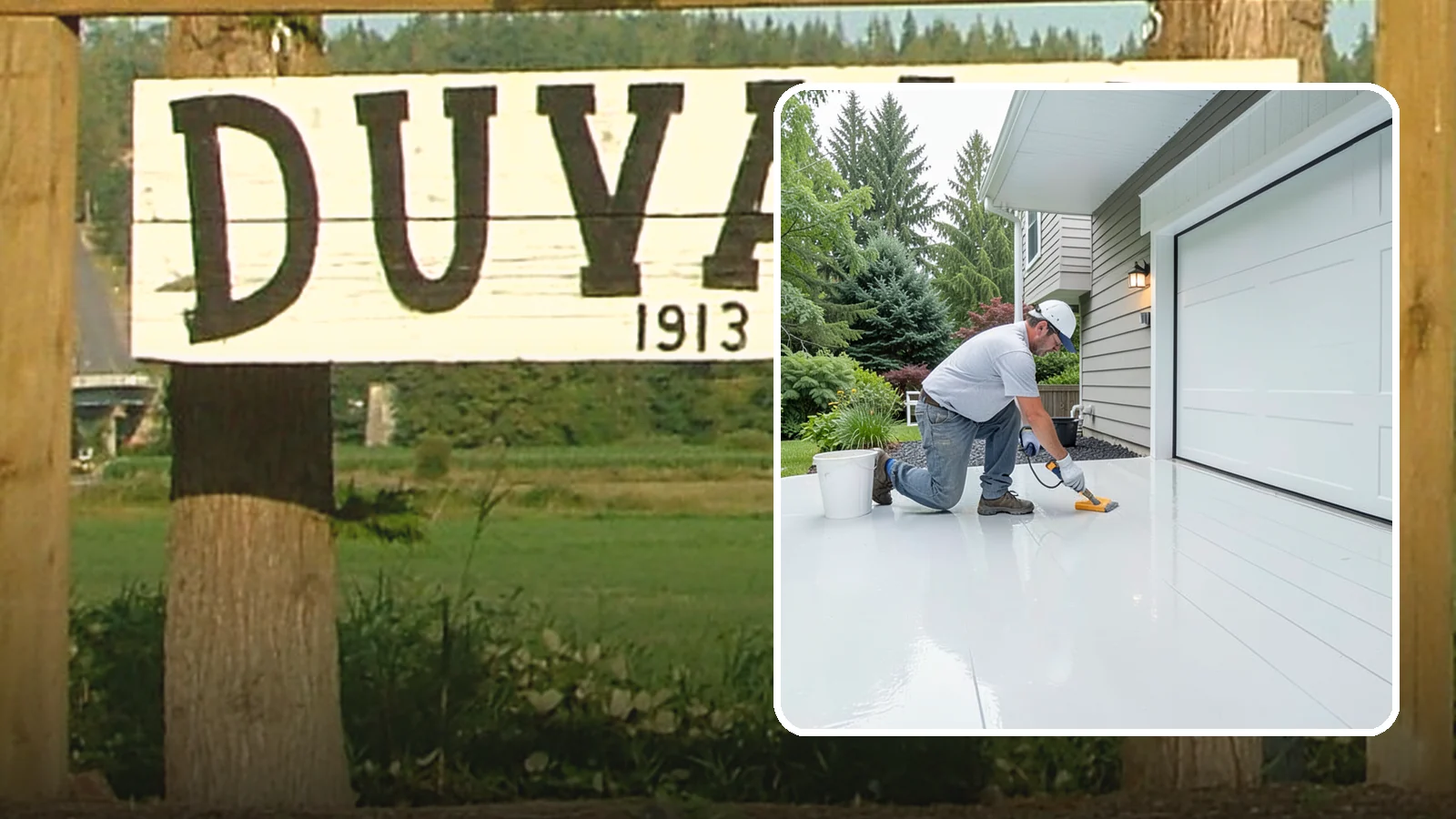 Epoxy Garage Floor in Duvall, King County, WA - Applying a durable epoxy coating that seals the slab against moisture, stains, and PNW road grime.