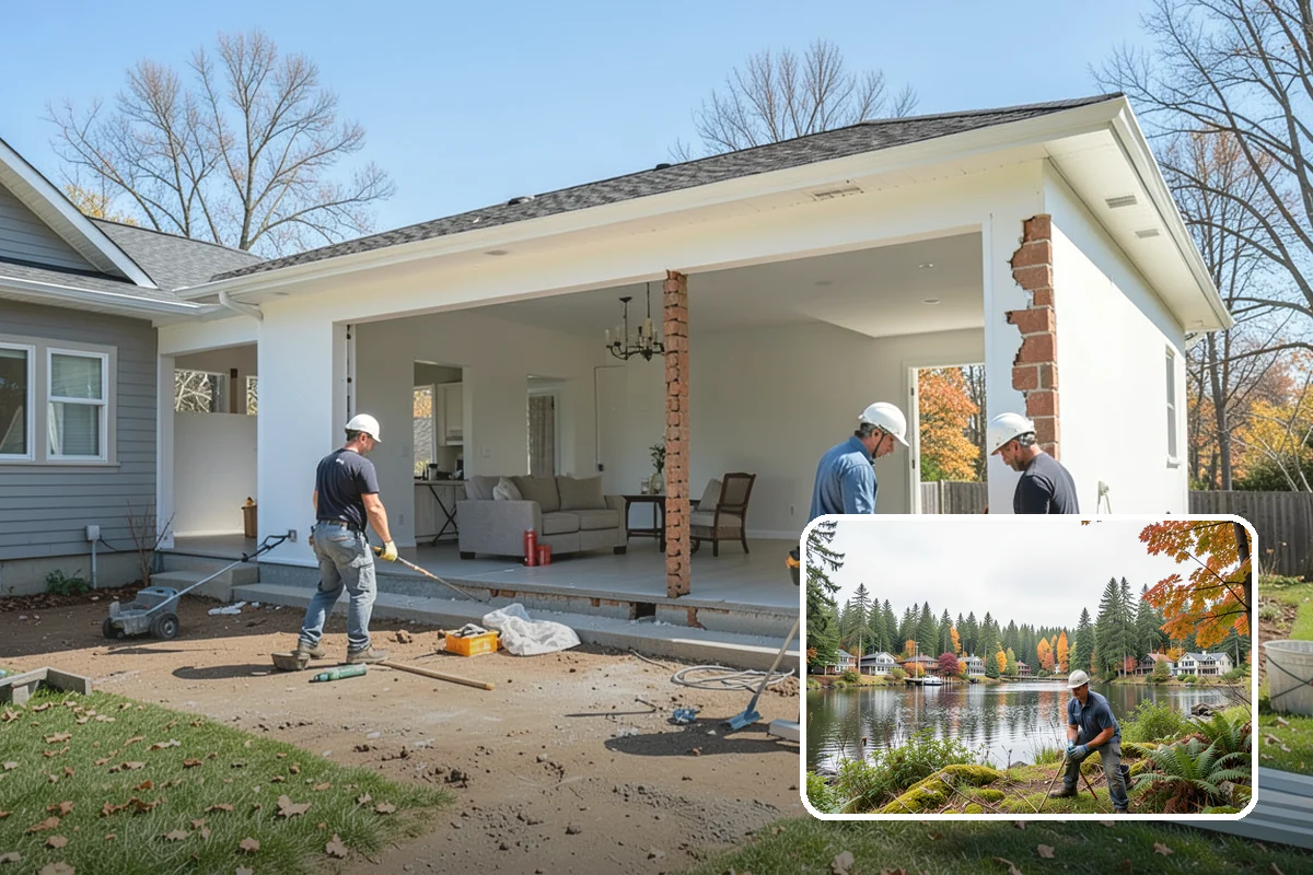 Epoxy Garage Floor in La Conner, Skagit County, WA - Seals concrete against moisture intrusion