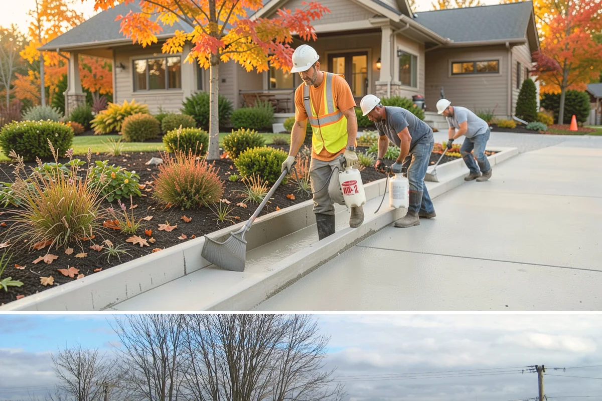 Epoxy Garage Floor in Langley, Island County, WA - Epoxy cures best in the warmer, drier stretch from late spring to early fall when slab temperature and humidity stay within...