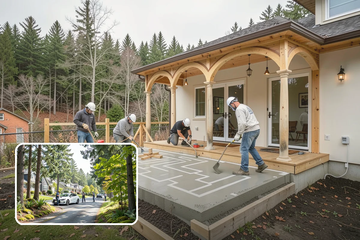 Epoxy Garage Floor in Normandy Park, King County, WA - Seals concrete against moisture intrusion