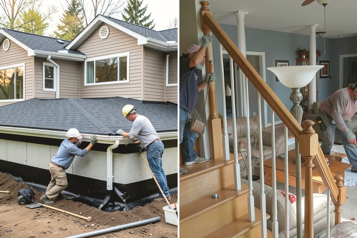 Epoxy Garage Floor in North Bend, King County, WA - Grind and repair the concrete slab