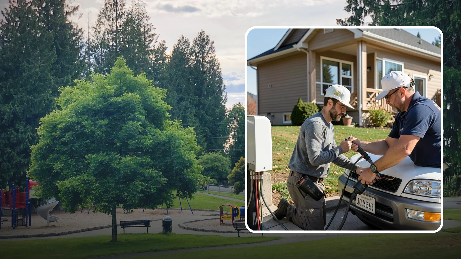 EV Charger Installation in Bonney Lake, Pierce County, WA - We install home EV chargers with the dedicated circuits and permits Washington code requires.