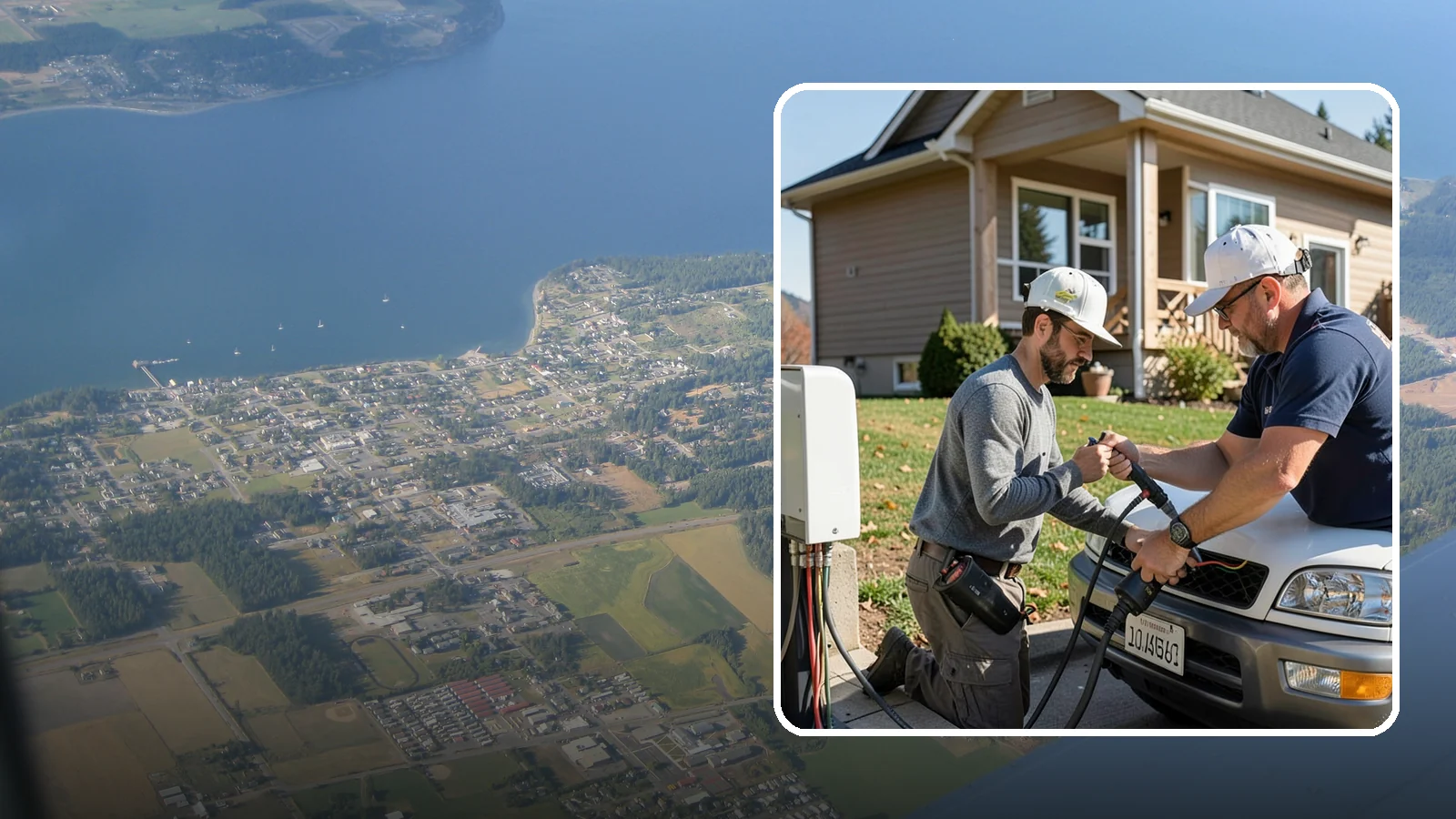 EV Charger Installation in Coupeville, Island County, WA - We install home EV chargers with the dedicated circuits and permits Washington code requires.