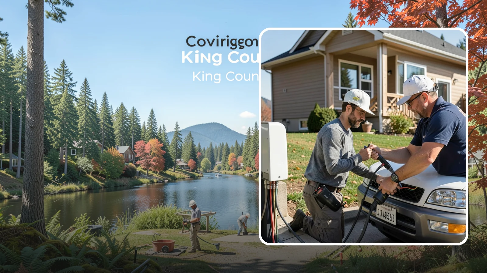 EV Charger Installation in Covington, King County, WA - We install home EV chargers with the dedicated circuits and permits Washington code requires.