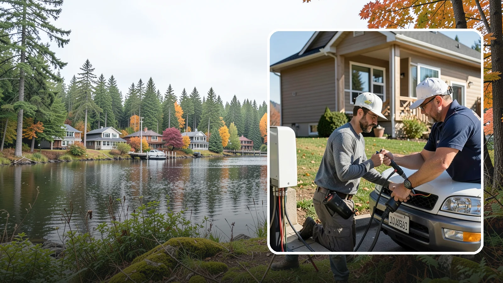 EV Charger Installation in La Conner, Skagit County, WA - We install home EV chargers with the dedicated circuits and permits Washington code requires.