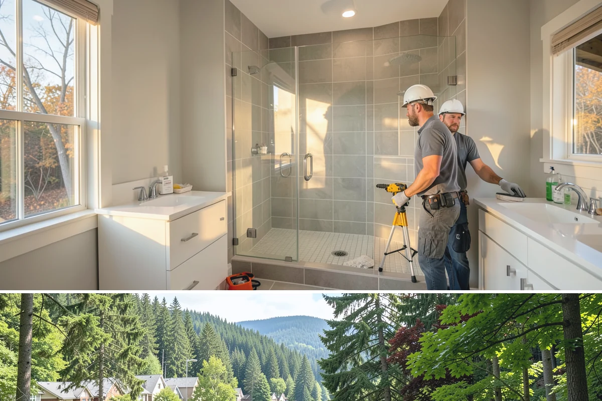 EV Charger Installation in Lake Forest Park, King County, WA - EV chargers can be installed any season, and completing exterior mounting during drier months eases weatherproofing.