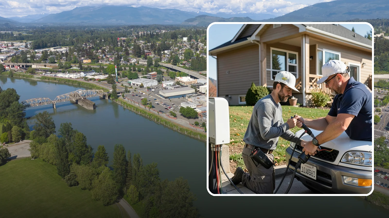 EV Charger Installation in Mount Vernon, Skagit County, WA - We install home EV chargers with the dedicated circuits and permits Washington code requires.