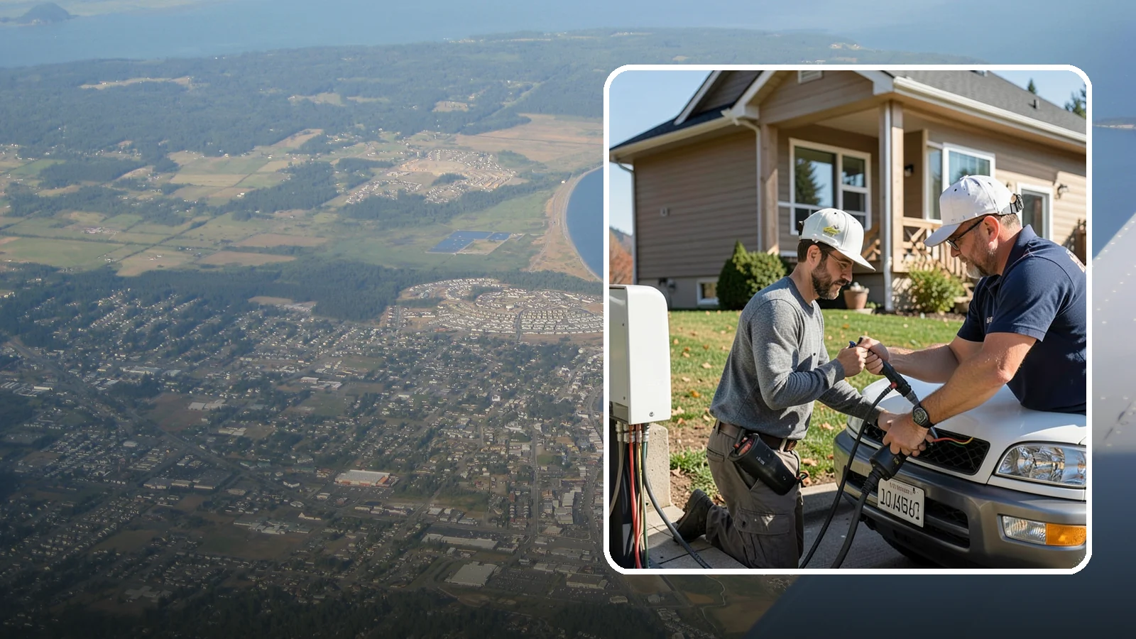 EV Charger Installation in Oak Harbor, Island County, WA - We install home EV chargers with the dedicated circuits and permits Washington code requires.