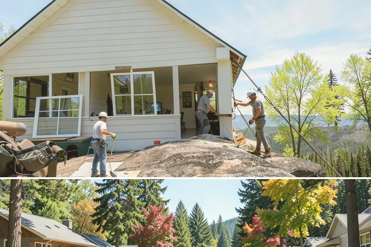 EV Charger Installation in Orting, Pierce County, WA - EV chargers can be installed any season, and completing exterior mounting during drier months eases weatherproofing.