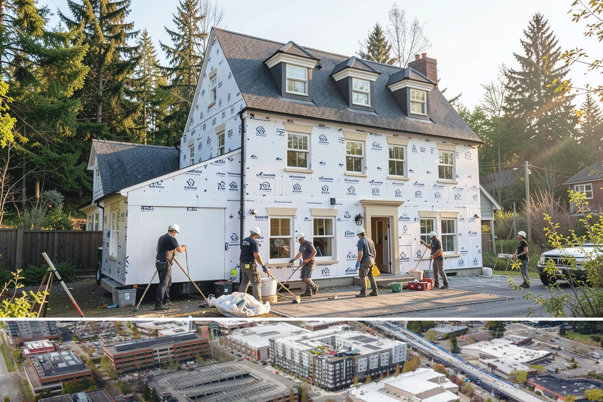 EV Charger Installation in Redmond, King County, WA - EV chargers can be installed any season, and completing exterior mounting during drier months eases weatherproofing.