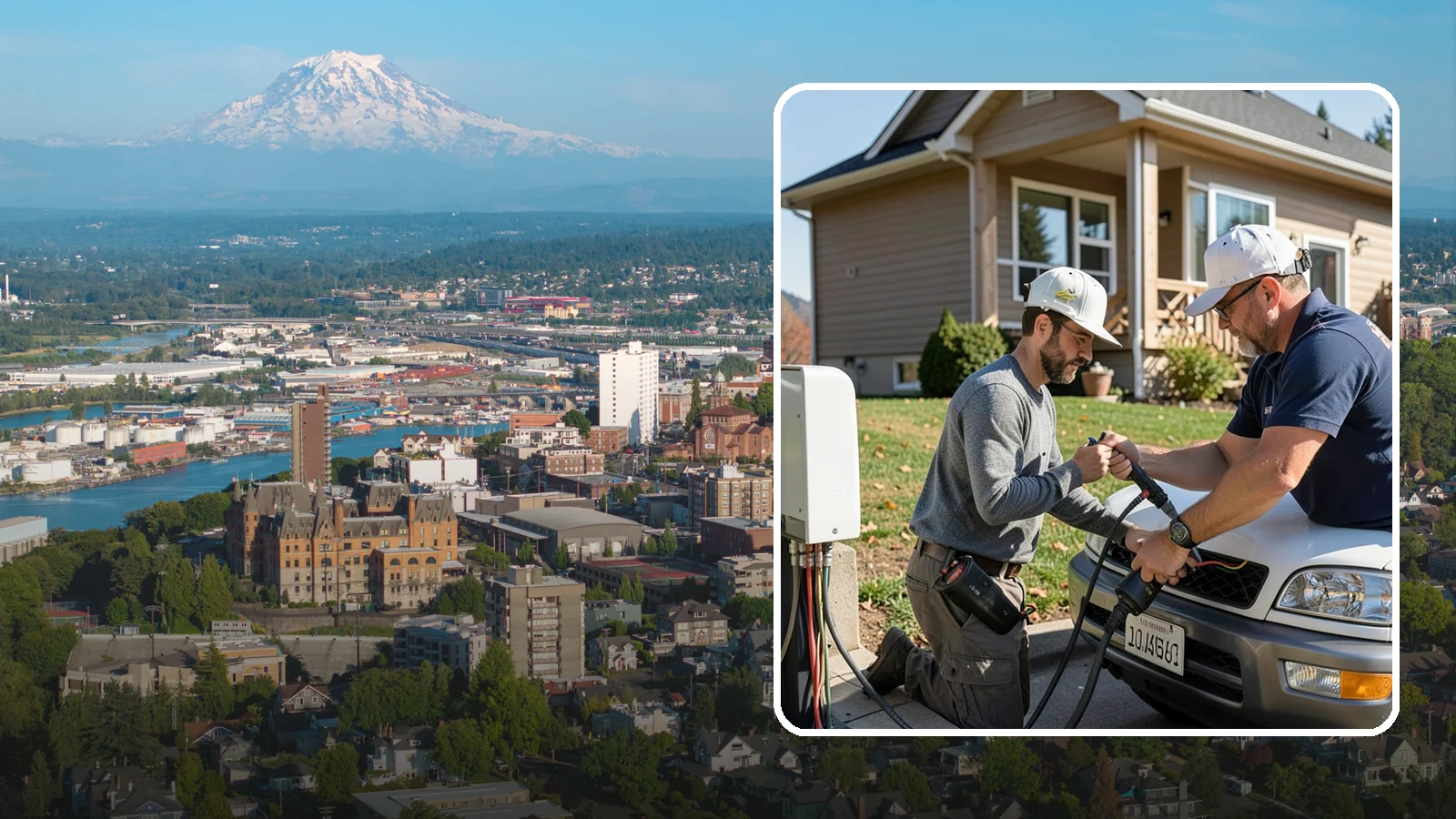 EV Charger Installation in Tacoma, Pierce County, WA - We install home EV chargers with the dedicated circuits and permits Washington code requires.