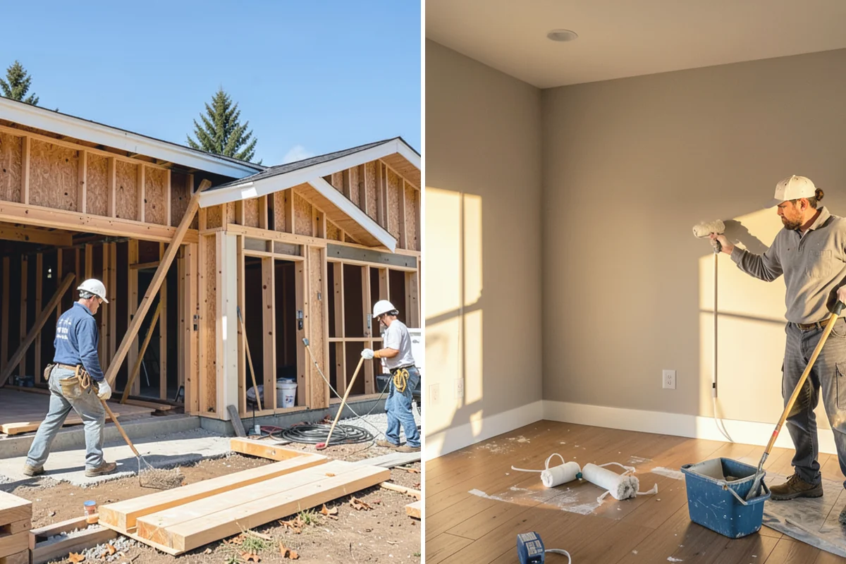 Excavation in Bonney Lake, Pierce County, WA - Locate utilities and stake the excavation to plan