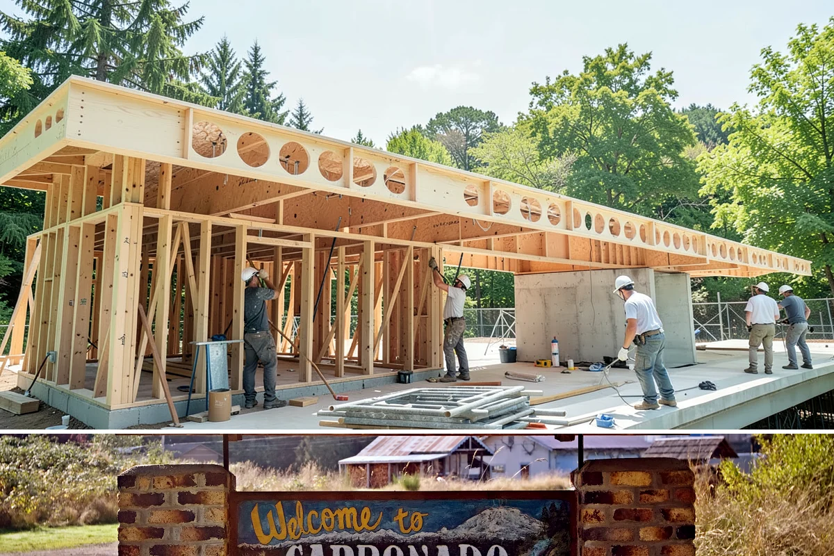 Excavation in Carbonado, Pierce County, WA - Excavation is most efficient on firm, drier ground