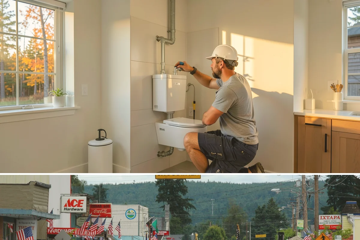 Excavation in Carnation, King County, WA - Excavation is most efficient on firm, drier ground