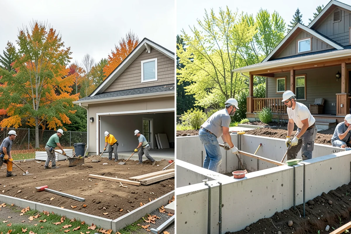 Excavation in Concrete, Skagit County, WA - Locate utilities and stake the excavation to plan