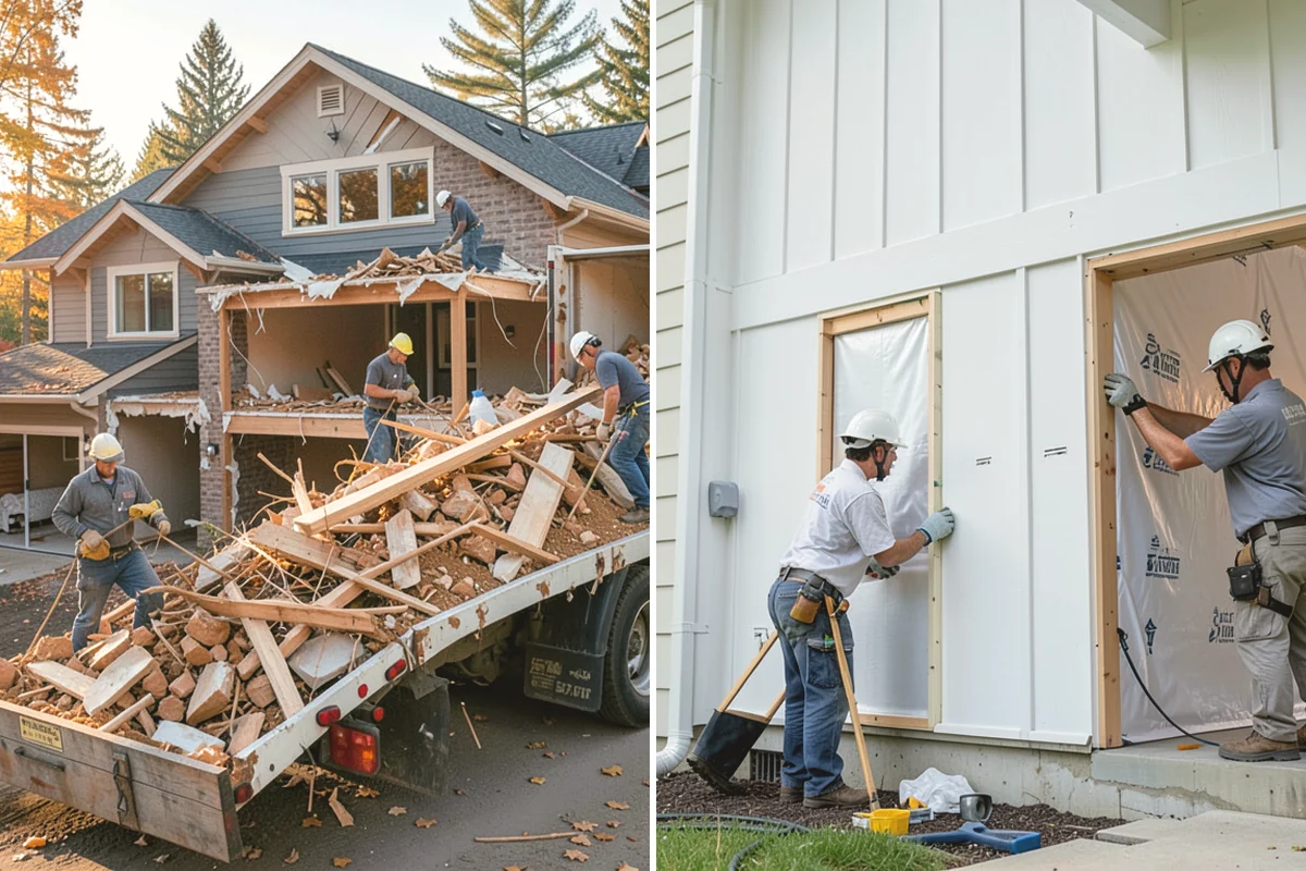 Excavation in Covington, King County, WA - Locate utilities and stake the excavation to plan