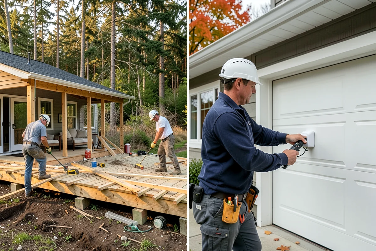 Excavation in DuPont, Pierce County, WA - Locate utilities and stake the excavation to plan