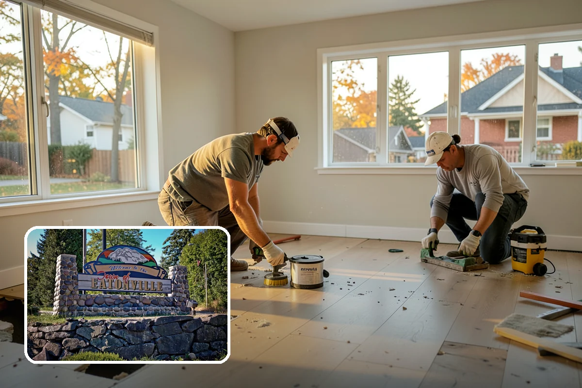 Excavation in Eatonville, Pierce County, WA - Digging to exact grade for footings and utilities