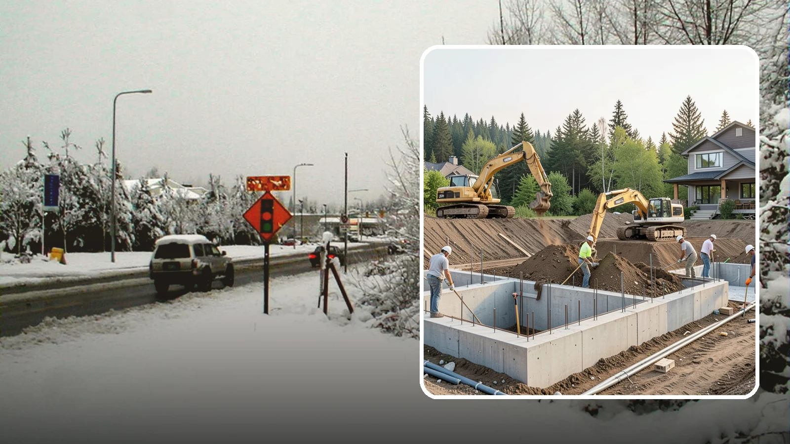 Excavation in Newcastle, King County, WA - We excavate for foundations, utilities, and grading with the equipment and control your Puget Sound site demands.