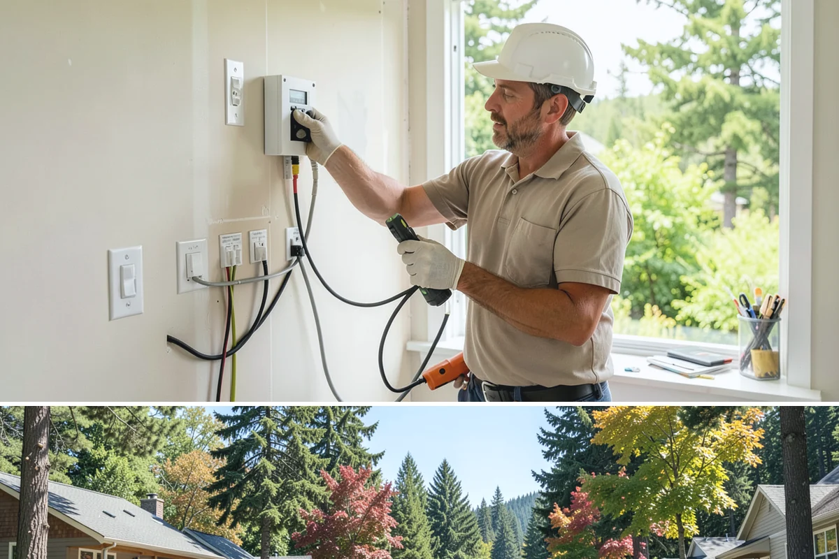 Excavation in Orting, Pierce County, WA - Excavation is most efficient on firm, drier ground