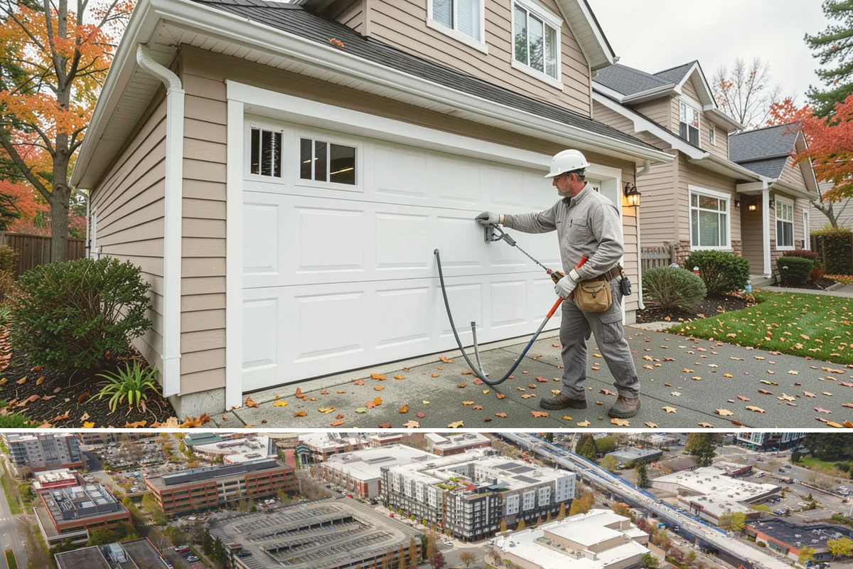 Excavation in Redmond, King County, WA - Excavation is most efficient on firm, drier ground
