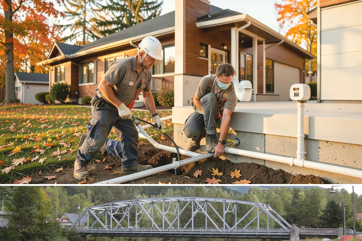 Excavation in Skykomish, King County, WA - Excavation is most efficient on firm, drier ground