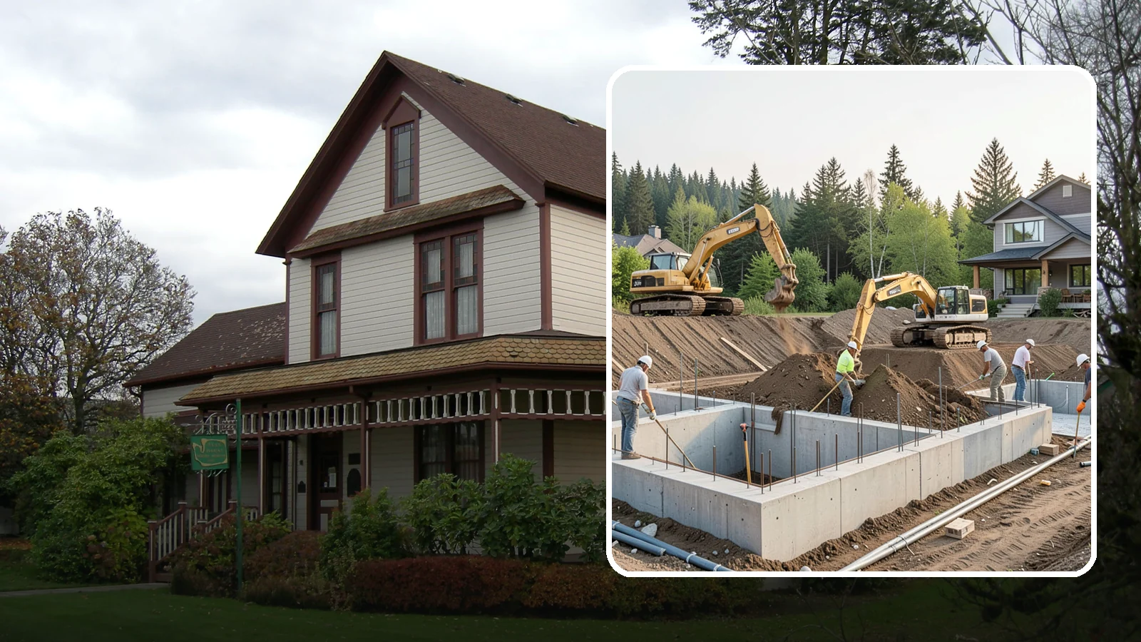 Excavation in Sumner, Pierce County, WA - We excavate for foundations, utilities, and grading with the equipment and control your Puget Sound site demands.