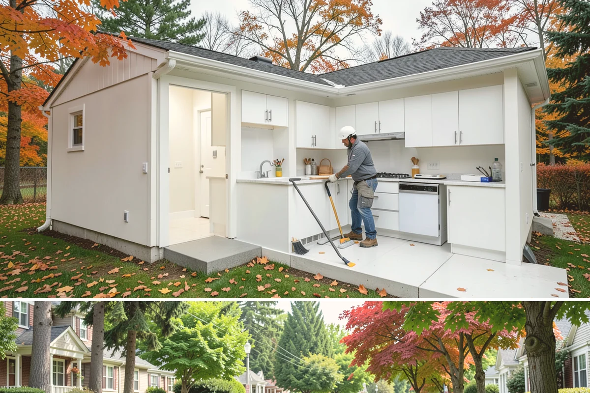 Exhaust Ventilation Installation in Beaux Arts Village, King County, WA - Exhaust upgrades are especially valuable before the wet season when indoor moisture peaks.