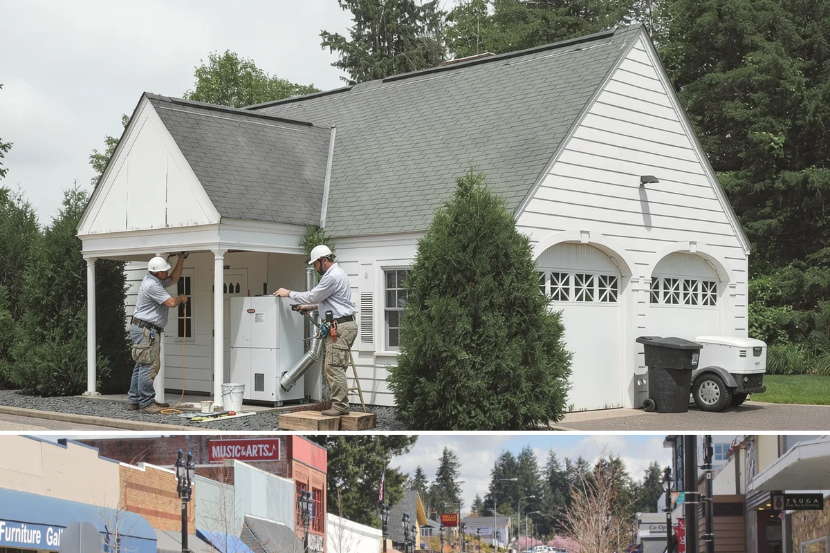 Exhaust Ventilation Installation in Bothell, King County, WA - Exhaust upgrades are especially valuable before the wet season when indoor moisture peaks.