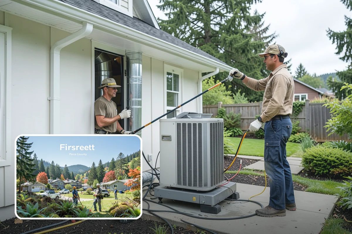 Exhaust Ventilation Installation in Fircrest, Pierce County, WA - Removes moisture that causes mold and rot