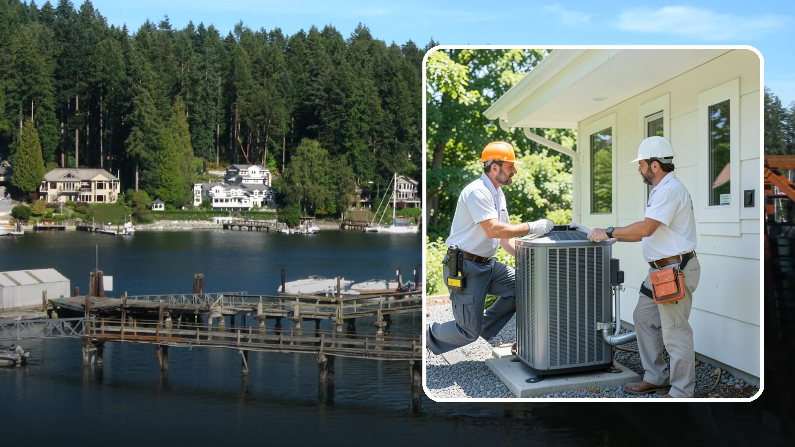 Exhaust Ventilation Installation in Gig Harbor, Pierce County, WA - We install bathroom, kitchen, and whole-house exhaust fans that remove moisture, odors, and stale air.
