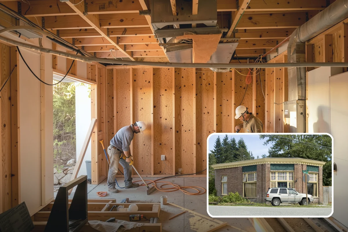 Exhaust Ventilation Installation in Hamilton, Skagit County, WA - Removes moisture that causes mold and rot
