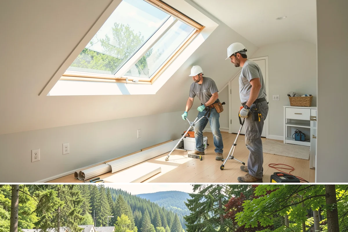 Exhaust Ventilation Installation in Lake Forest Park, King County, WA - Exhaust upgrades are especially valuable before the wet season when indoor moisture peaks.