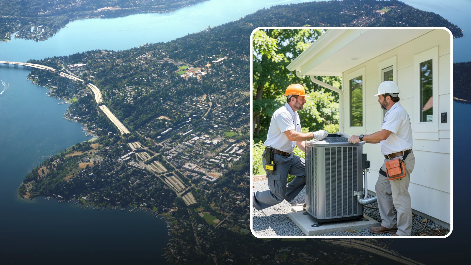 Exhaust Ventilation Installation in Mercer Island, King County, WA - We install bathroom, kitchen, and whole-house exhaust fans that remove moisture, odors, and stale air.