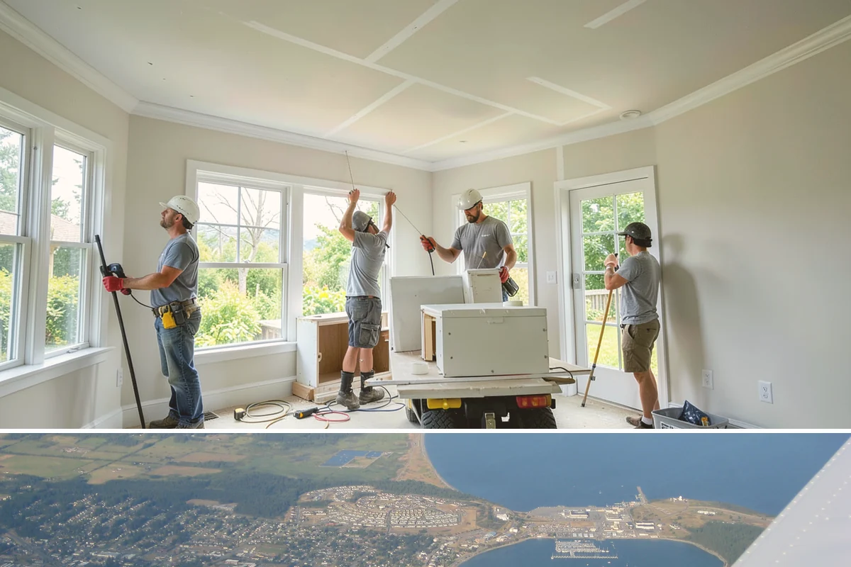 Exhaust Ventilation Installation in Oak Harbor, Island County, WA - Exhaust upgrades are especially valuable before the wet season when indoor moisture peaks.