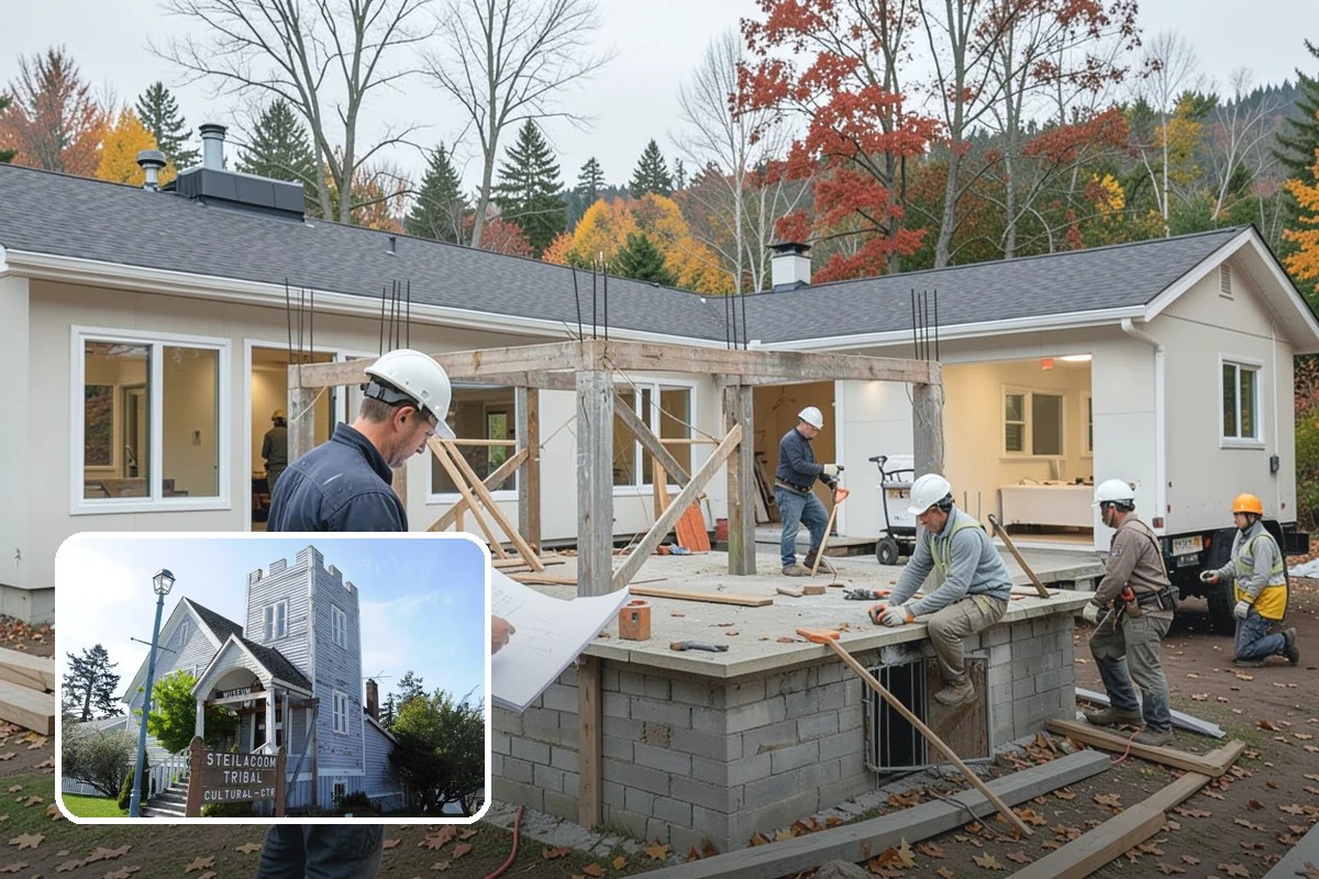 Exhaust Ventilation Installation in Steilacoom, Pierce County, WA - Removes moisture that causes mold and rot