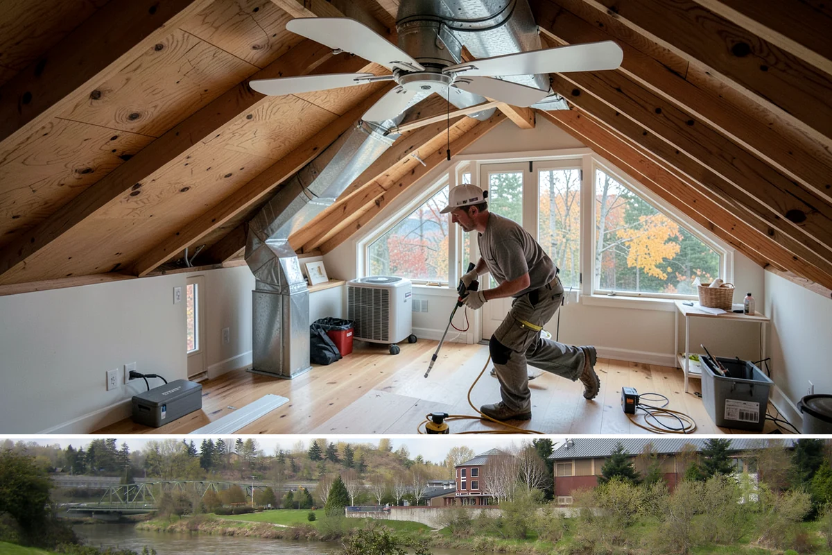 Exhaust Ventilation Installation in Tukwila, King County, WA - Exhaust upgrades are especially valuable before the wet season when indoor moisture peaks.