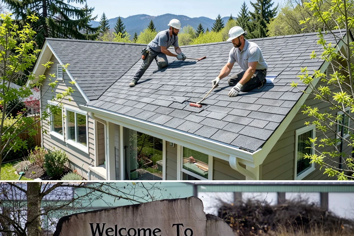 Exposed Aggregate Concrete in Buckley, Pierce County, WA - Warm, dry summer weather is critical for timing the exposure wash and sealing correctly.