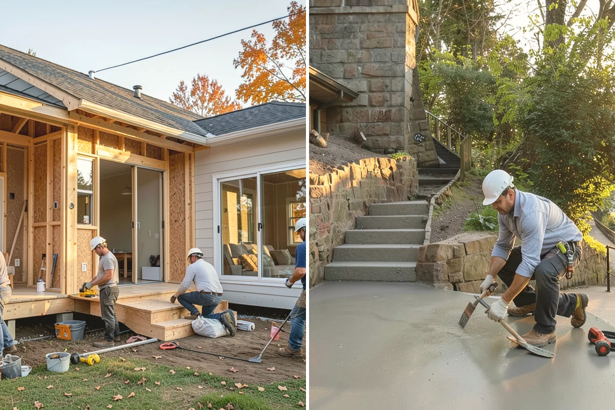 Exposed Aggregate Concrete in Monroe, Snohomish County, WA - Choose aggregate blend and layout