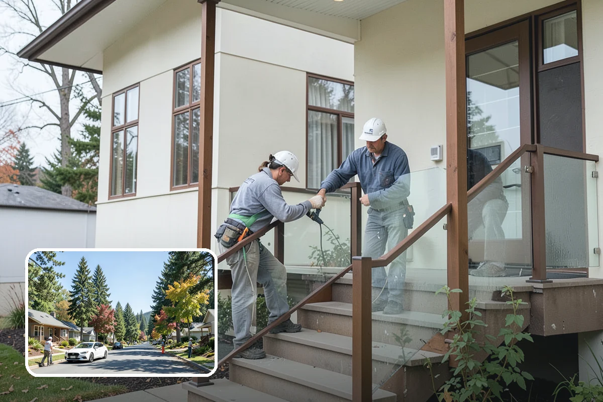 Exposed Aggregate Concrete in Orting, Pierce County, WA - Natural stone appearance with real texture